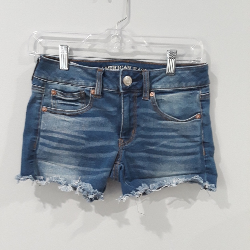 American Eagle cutoff denim shorts